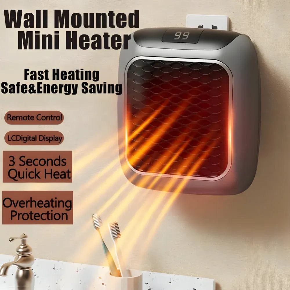 Compact Electric Desktop Space Heater