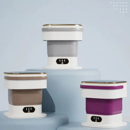Compact Foldable Portable Mini Laundry Washer