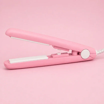 Compact Hair Curling Iron with Off Switch, Portable Mini Heating Design