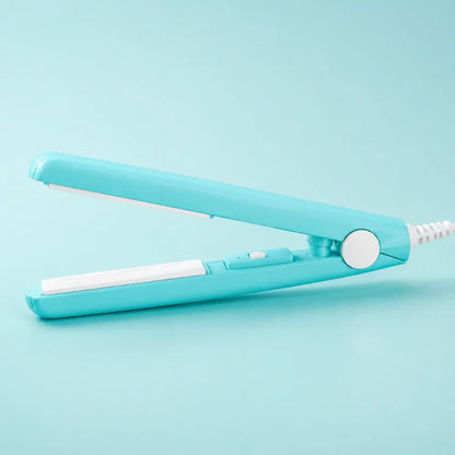 Compact Hair Curling Iron with Off Switch, Portable Mini Heating Design