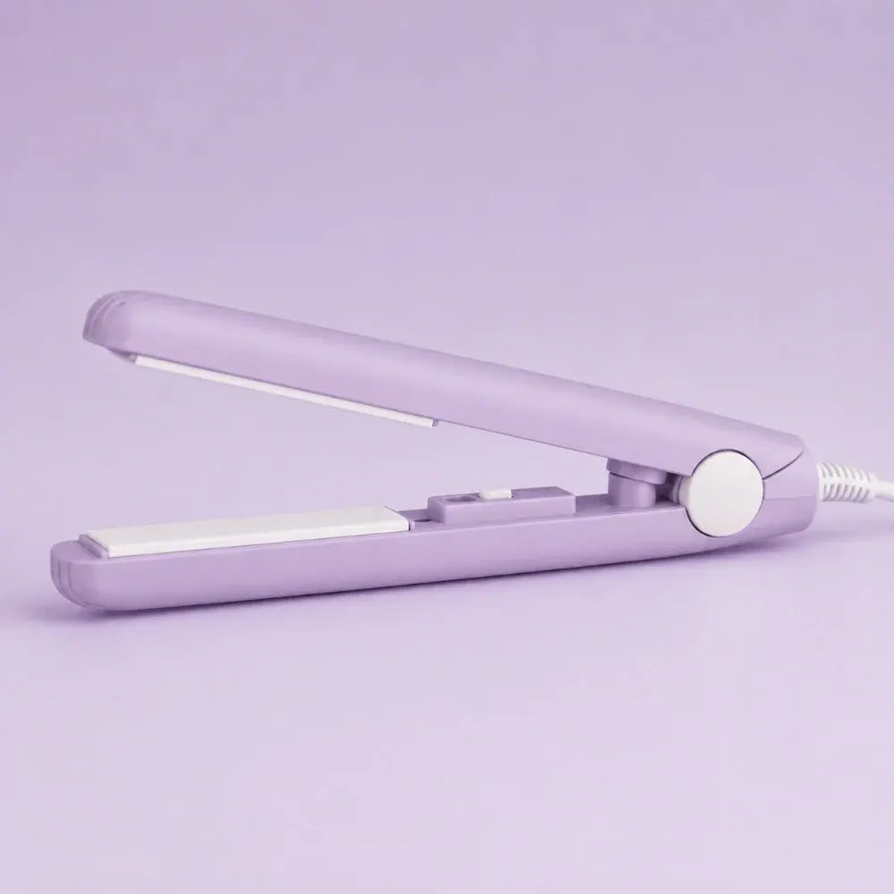 Compact Hair Curling Iron with Off Switch, Portable Mini Heating Design