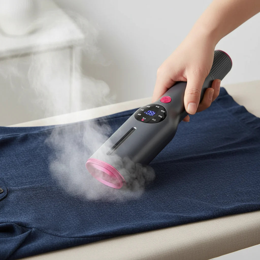 Compact Handheld Garment Steamer for Clothes