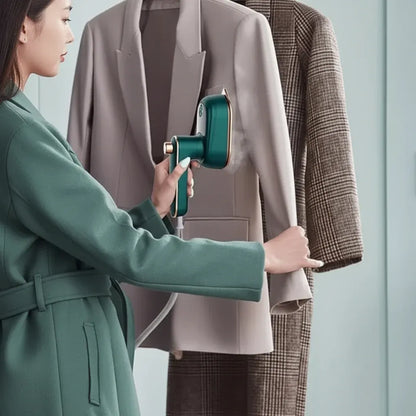 Compact Handheld Portable Travel Steam Iron for Garments