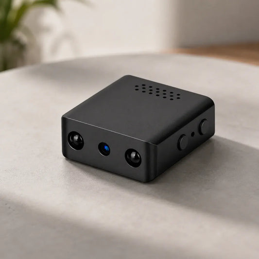 Compact HD Mini Camera with Night Vision, Motion Sensor & Video Recording