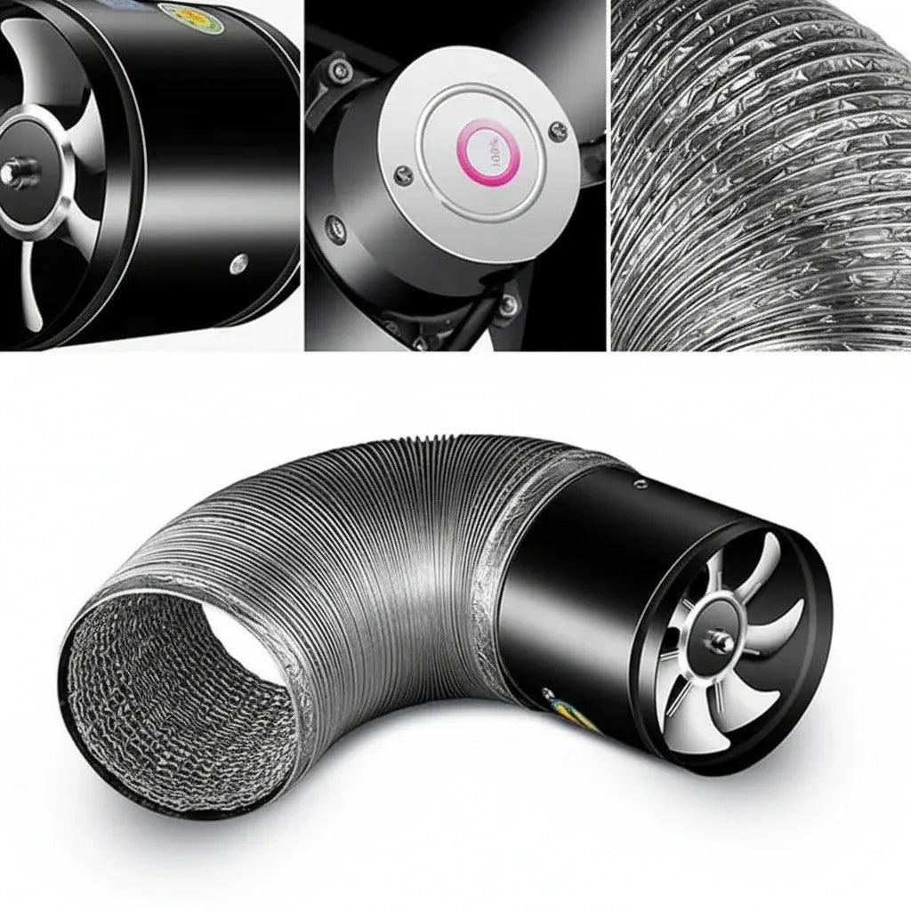 Compact Kitchen Ventilation Exhaust Fan