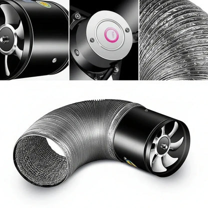 Compact Kitchen Ventilation Exhaust Fan
