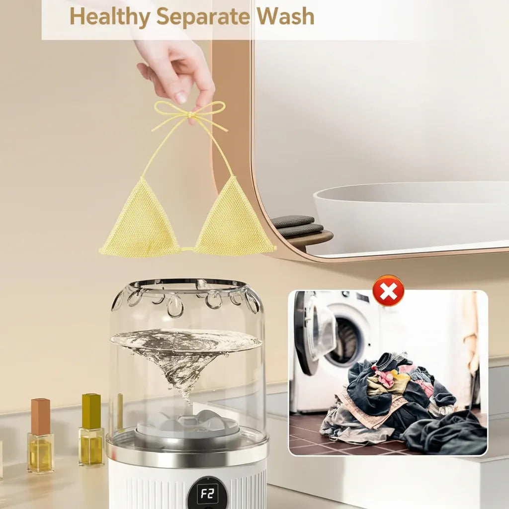 Compact Mini USB Portable Laundry Washer