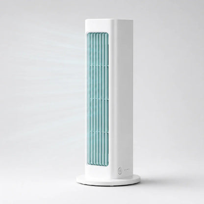 Compact Oscillating Tower Fan Portable Quiet Cooling