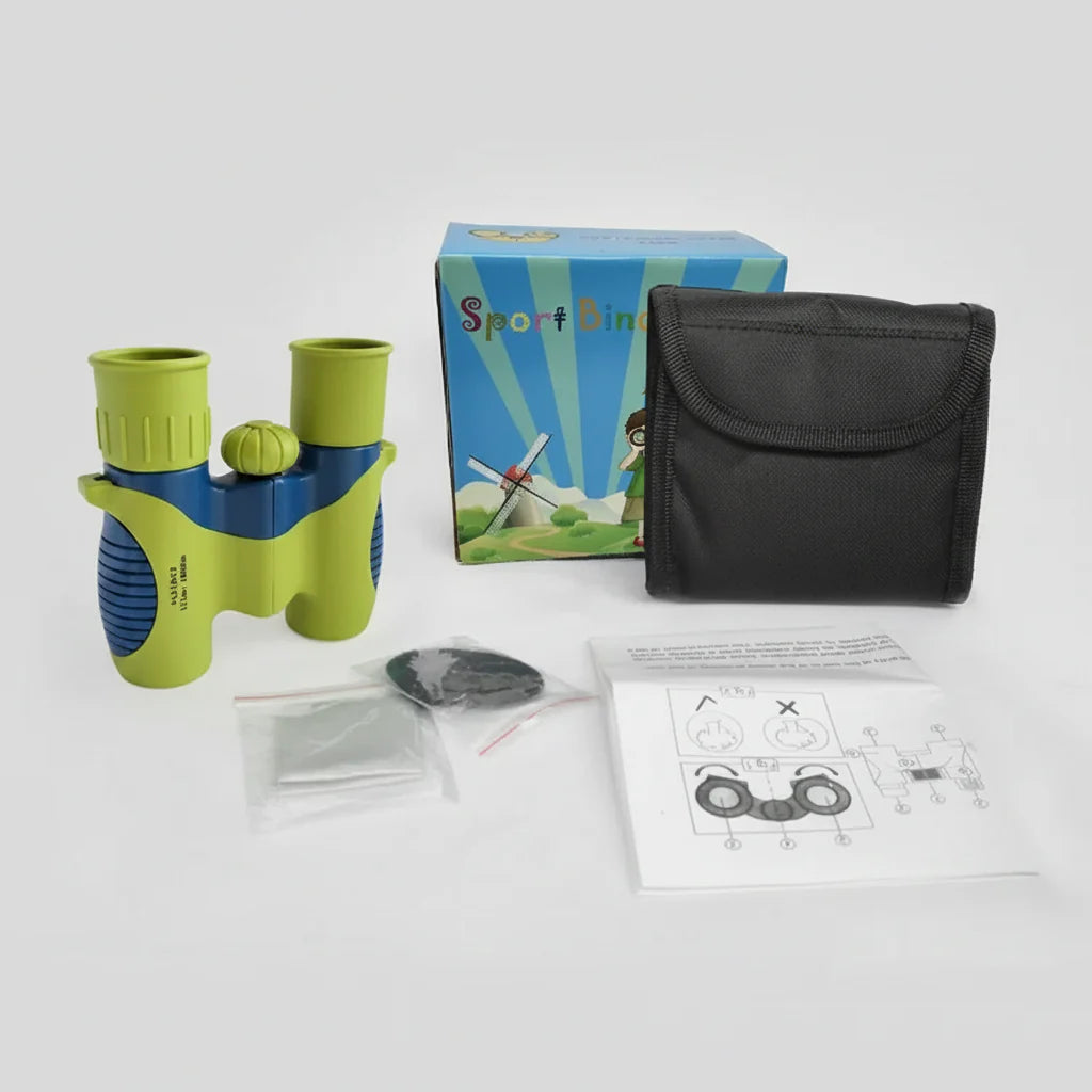 Compact Portable Binoculars for Kids Outdoor Adventure Toy