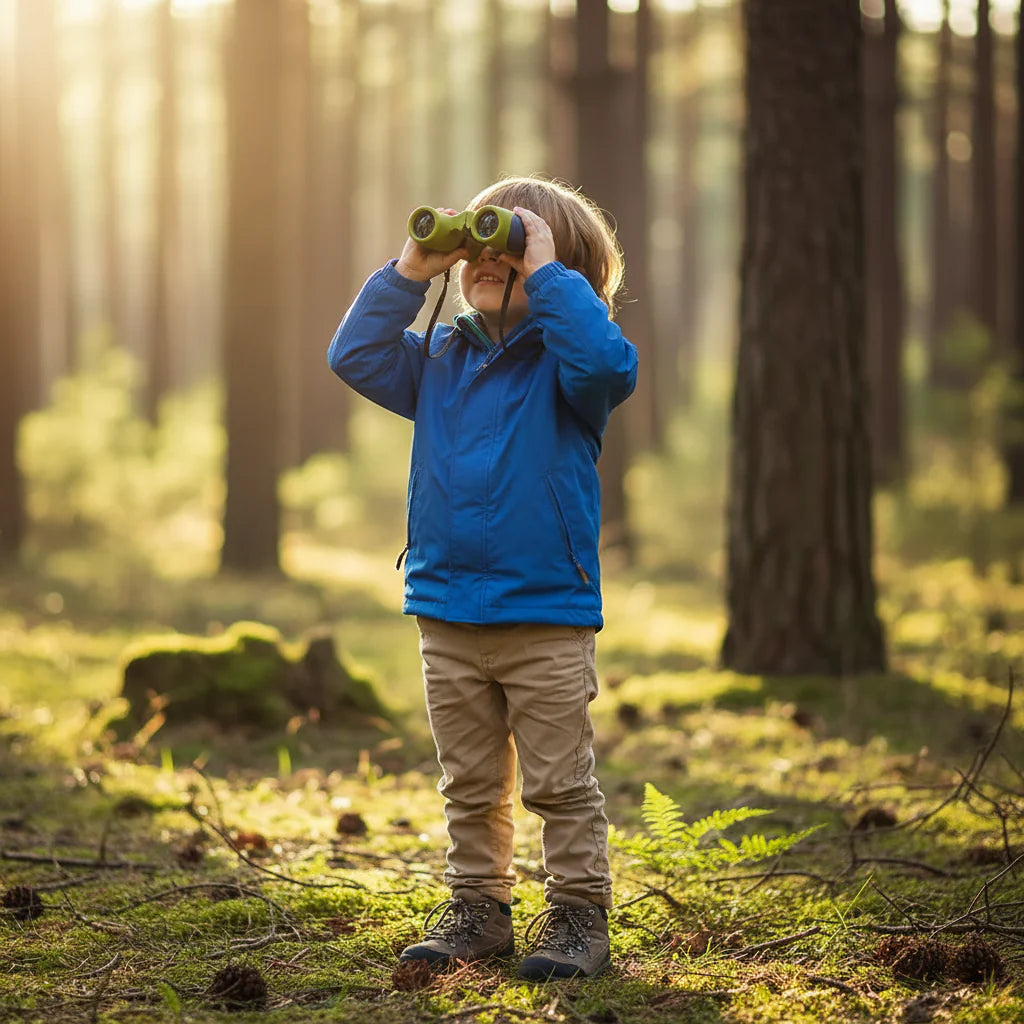 Compact Portable Binoculars for Kids Outdoor Adventure Toy