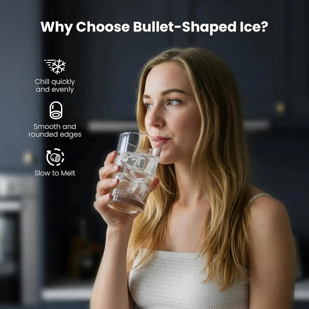 Compact Portable Countertop Ice Maker Machine