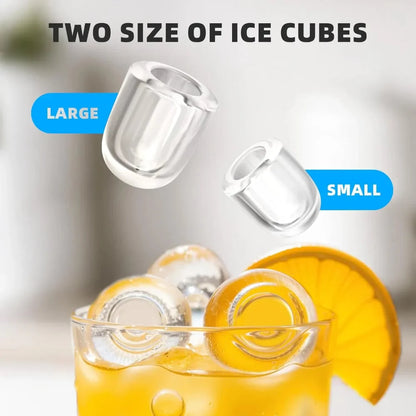 Compact Portable Countertop Ice Maker Machine - Fast Freezing