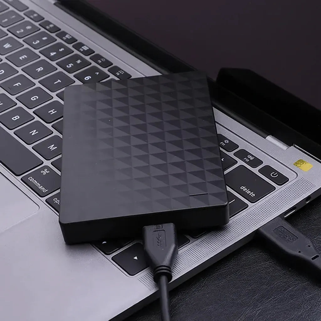 Compact Portable External SSD Hard Drive with USB Interface