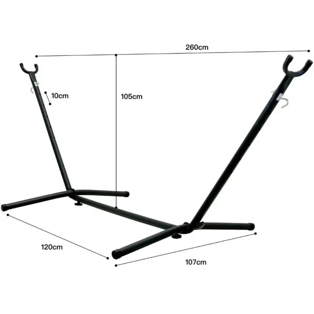 Compact Portable Hammock Stand for Camping & Outdoor Use