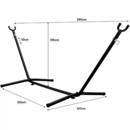 Compact Portable Hammock Stand for Camping & Outdoor Use