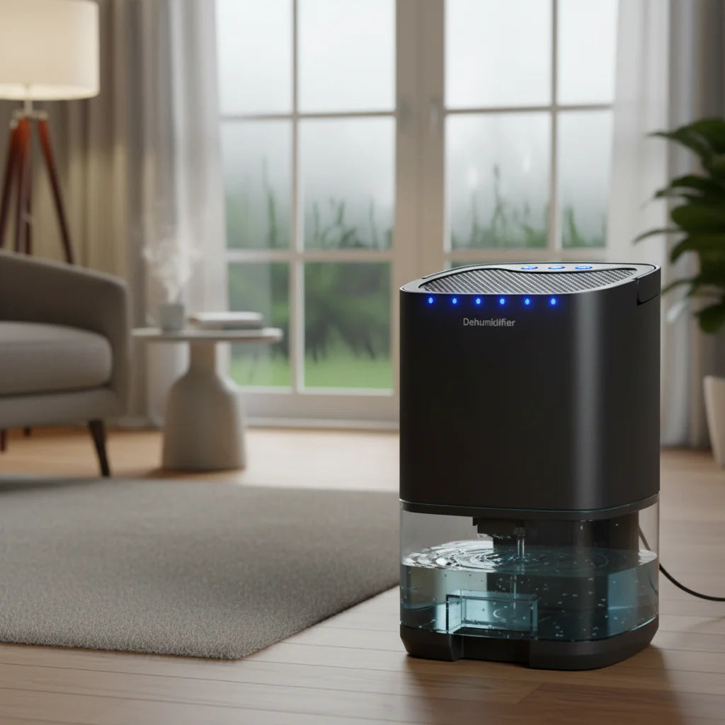 Compact Portable Home Dehumidifier