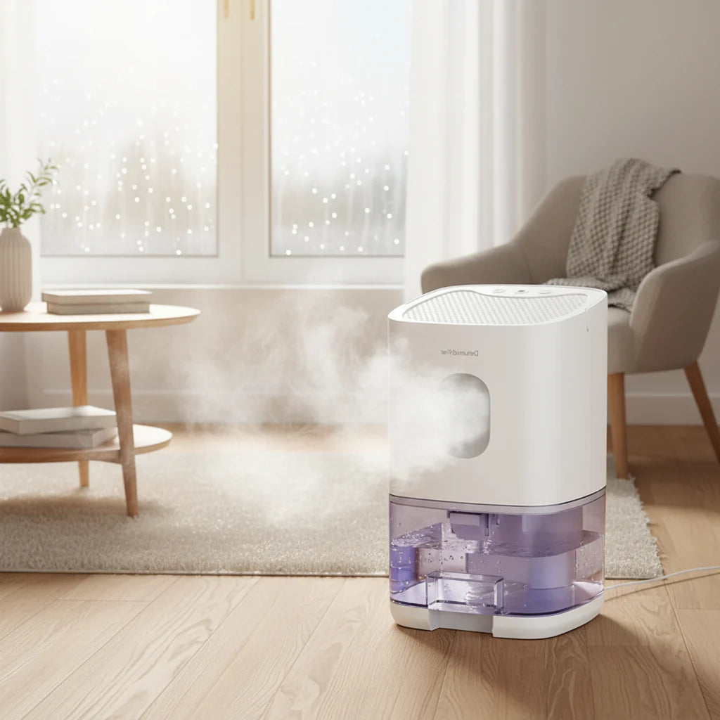 Compact Portable Home Dehumidifier
