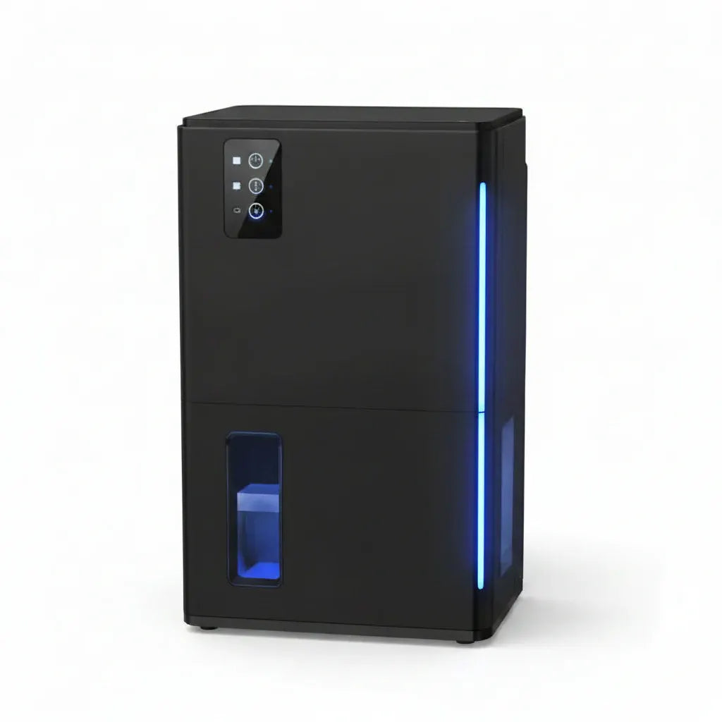 Compact Quiet Digital Home Basement Dehumidifier