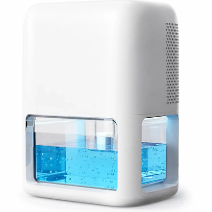Compact Quiet Portable Basement Dehumidifier for Cool Home Air