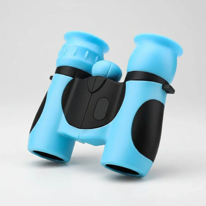 Compact Rubber-Grip Field Binoculars for Children