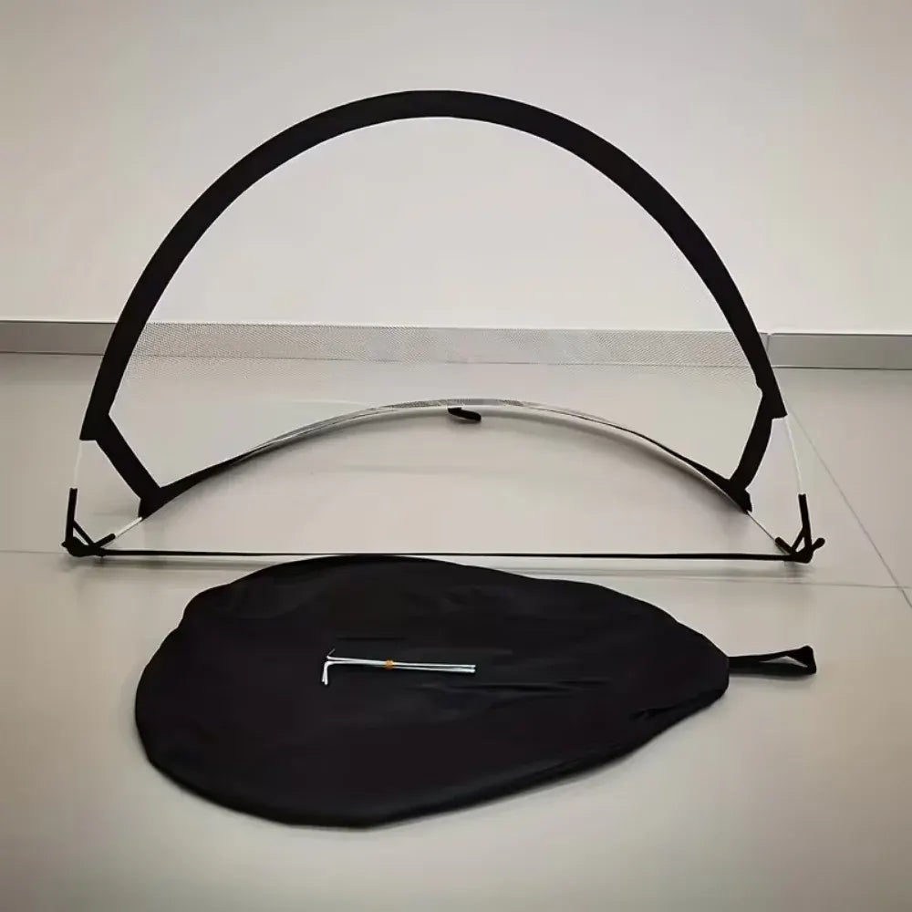 Compact Soccer Goal Net for Outdoor Training and Practice Setup