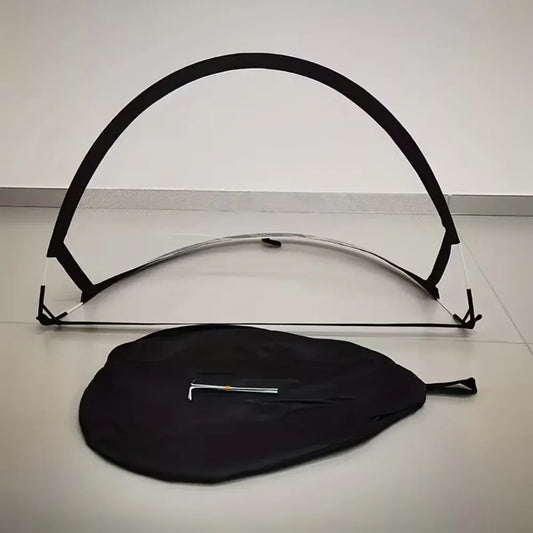 Compact Soccer Goal Net for Outdoor Training and Practice Setup