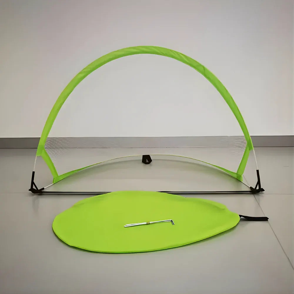 Compact Soccer Goal Net for Outdoor Training and Practice Setup