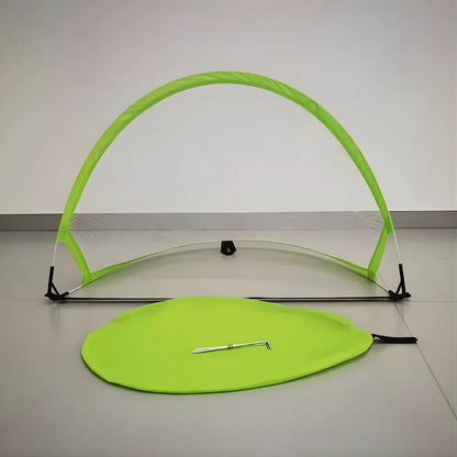 Compact Soccer Goal Net for Outdoor Training and Practice Setup