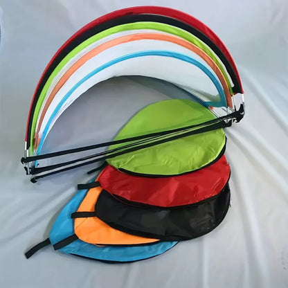 Compact Soccer Goal Net for Outdoor Training and Practice Setup