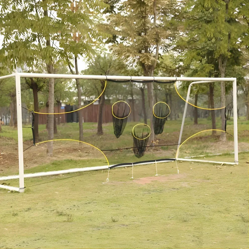 Compact Soccer Training Net for Accuracy and Goal Practice