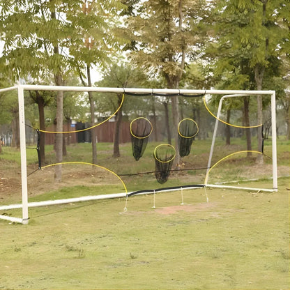 Compact Soccer Training Net for Accuracy and Goal Practice