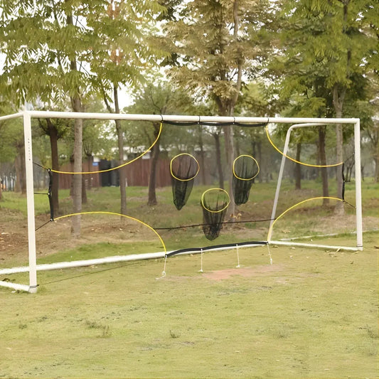 Compact Soccer Training Net for Accuracy and Goal Practice