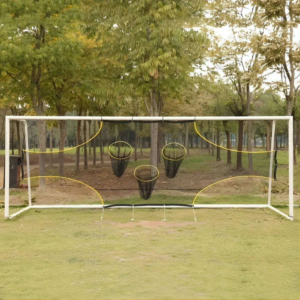 Compact Soccer Training Net for Accuracy and Goal Practice