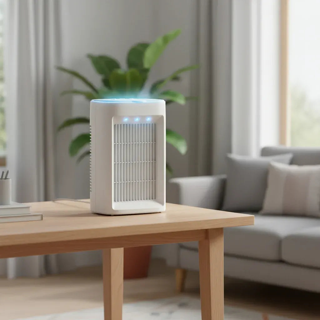 Compact USB Air Cooler with Humidifier Function