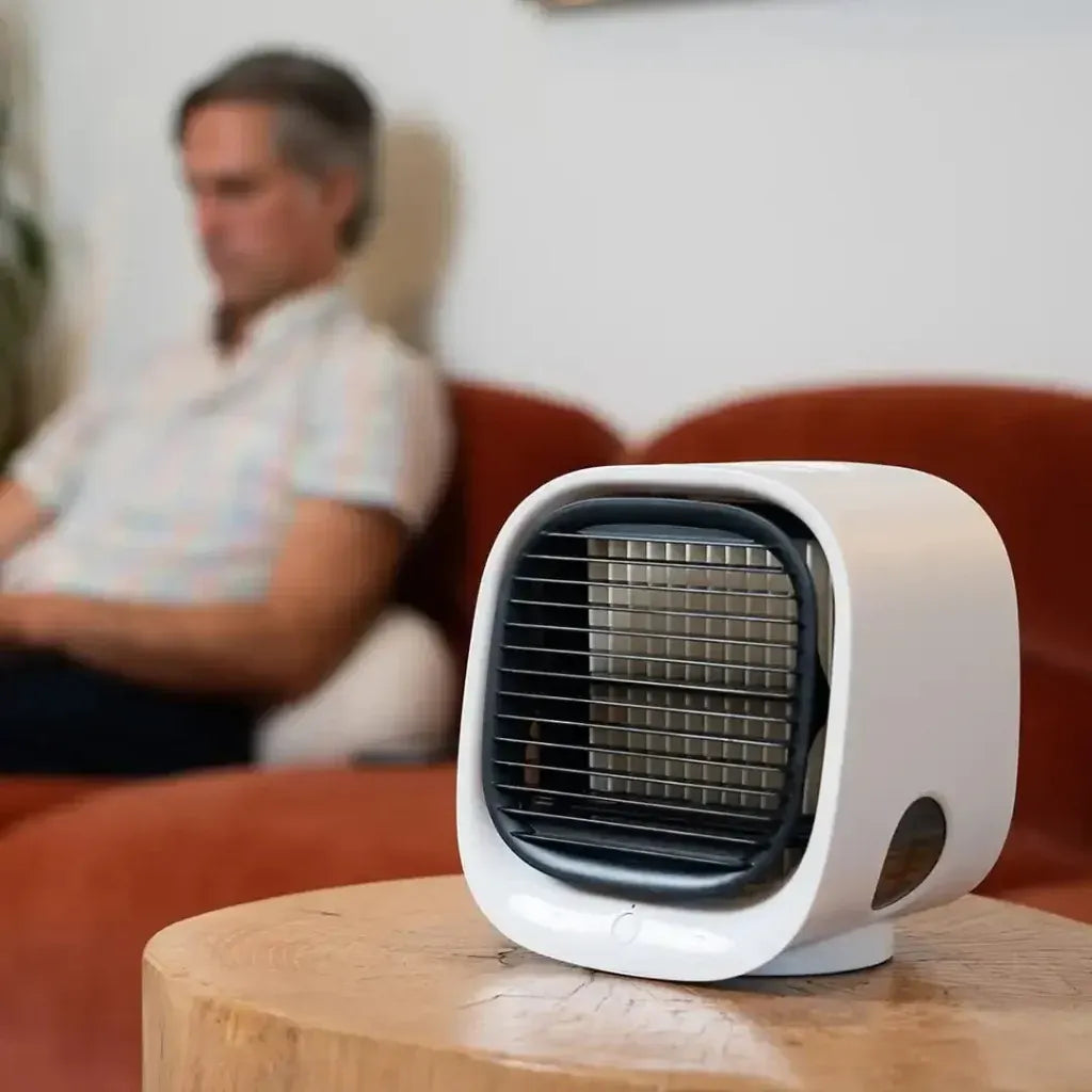 Compact USB Mini Fan Portable Personal Air Cooler