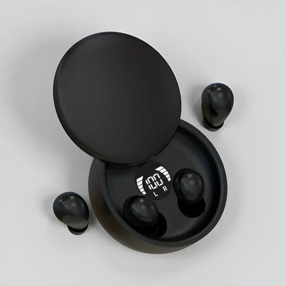 Compact Wireless In-Ear Buds with Touch Control, Rechargeable