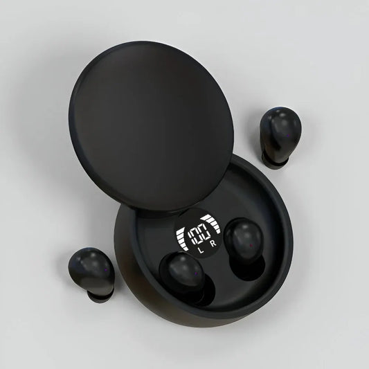 Compact Wireless In-Ear Buds with Touch Control, Rechargeable