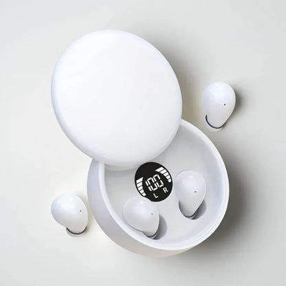 Compact Wireless In-Ear Buds with Touch Control, Rechargeable