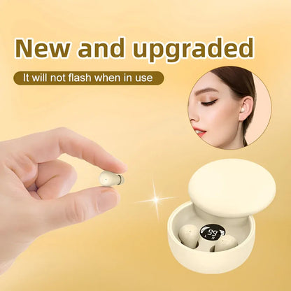 Compact Wireless In-Ear Buds with Touch Control, Rechargeable