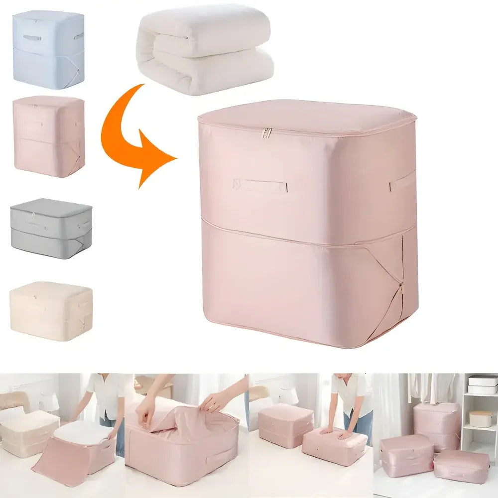 Compression Storage Bags for Closet Bedding & Clothing Organization