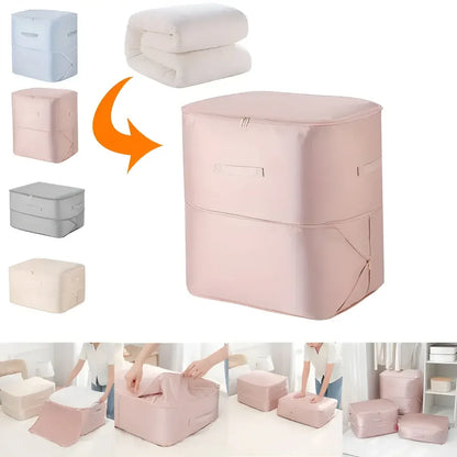 Compression Storage Bags for Closet Bedding & Clothing Organization