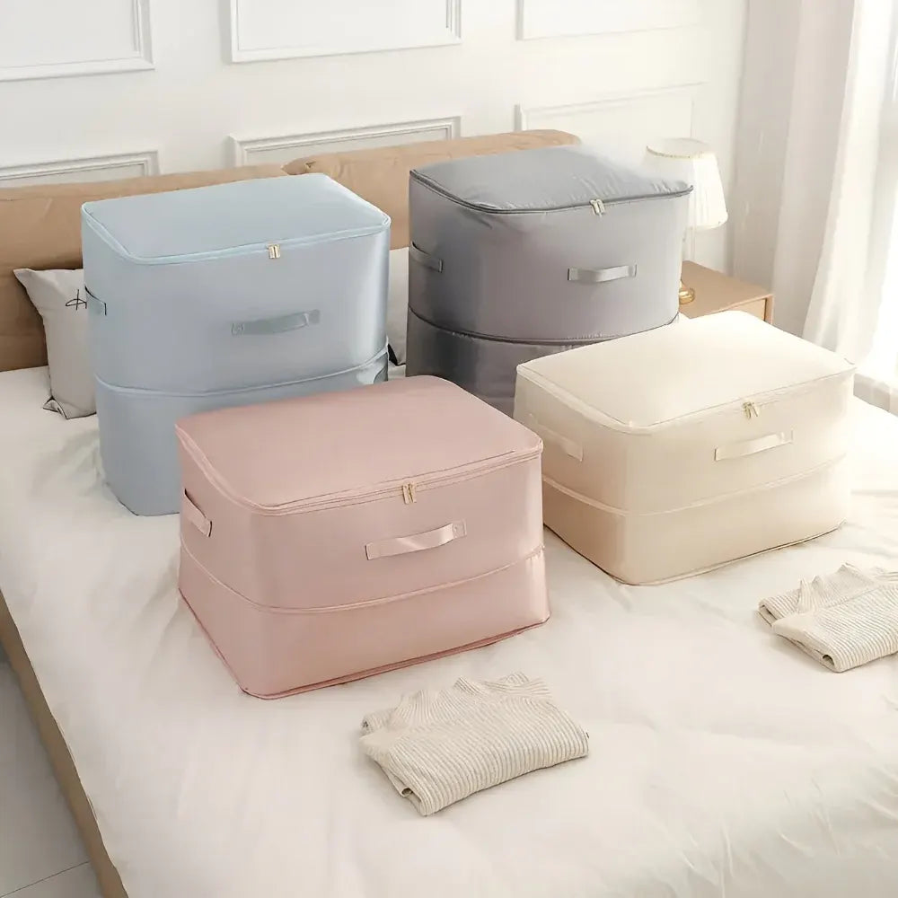 Compression Storage Bags for Closet Bedding & Clothing Organization