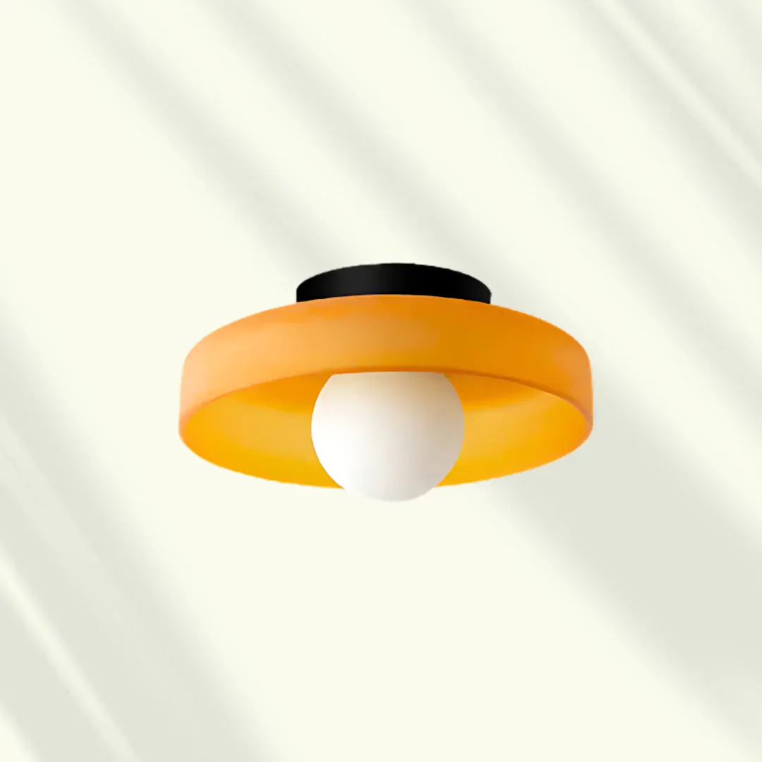 Contemporary LED Flush Mount Ceiling Lamp - Sleek Modern Lighting Fixture