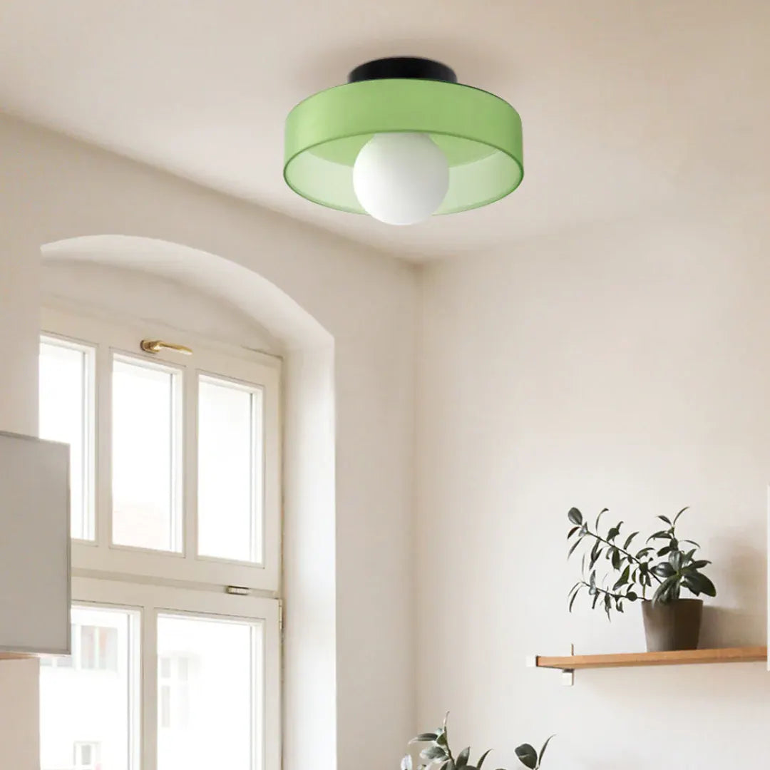 Contemporary LED Flush Mount Ceiling Lamp - Sleek Modern Lighting Fixture
