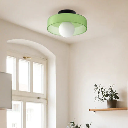 Contemporary LED Flush Mount Ceiling Lamp - Sleek Modern Lighting Fixture