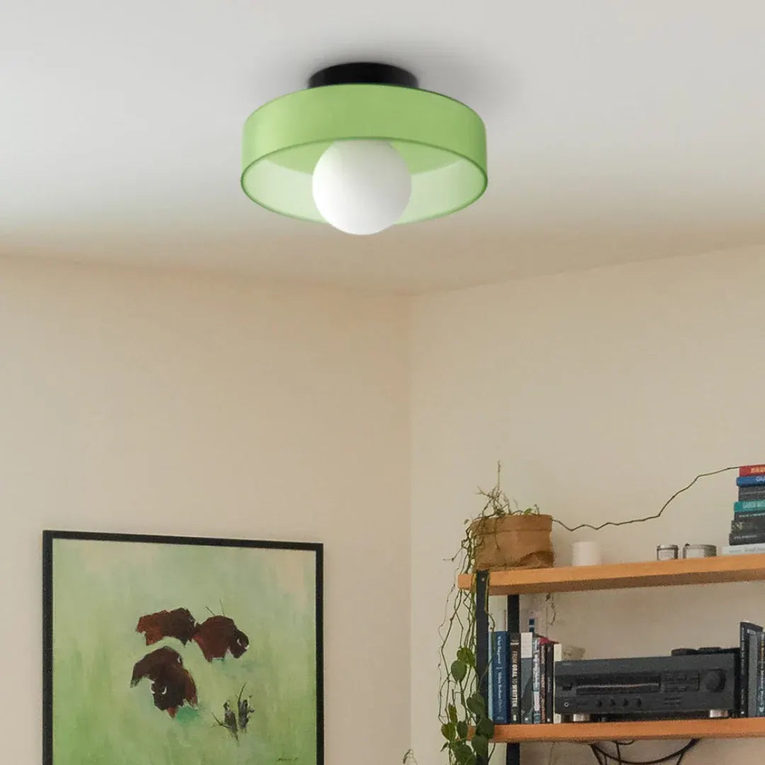 Contemporary LED Flush Mount Ceiling Lamp - Sleek Modern Lighting Fixture