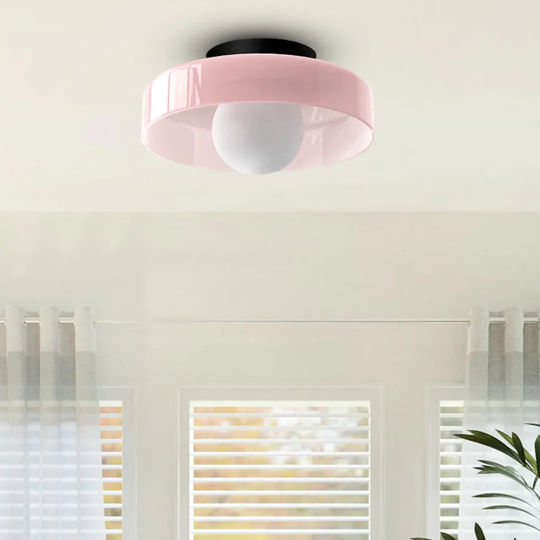 Contemporary LED Flush Mount Ceiling Lamp - Sleek Modern Lighting Fixture