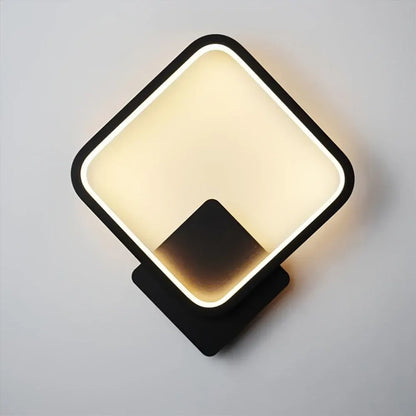 Contemporary Square LED Wall Sconce | Minimalist Geometric Light Fixture