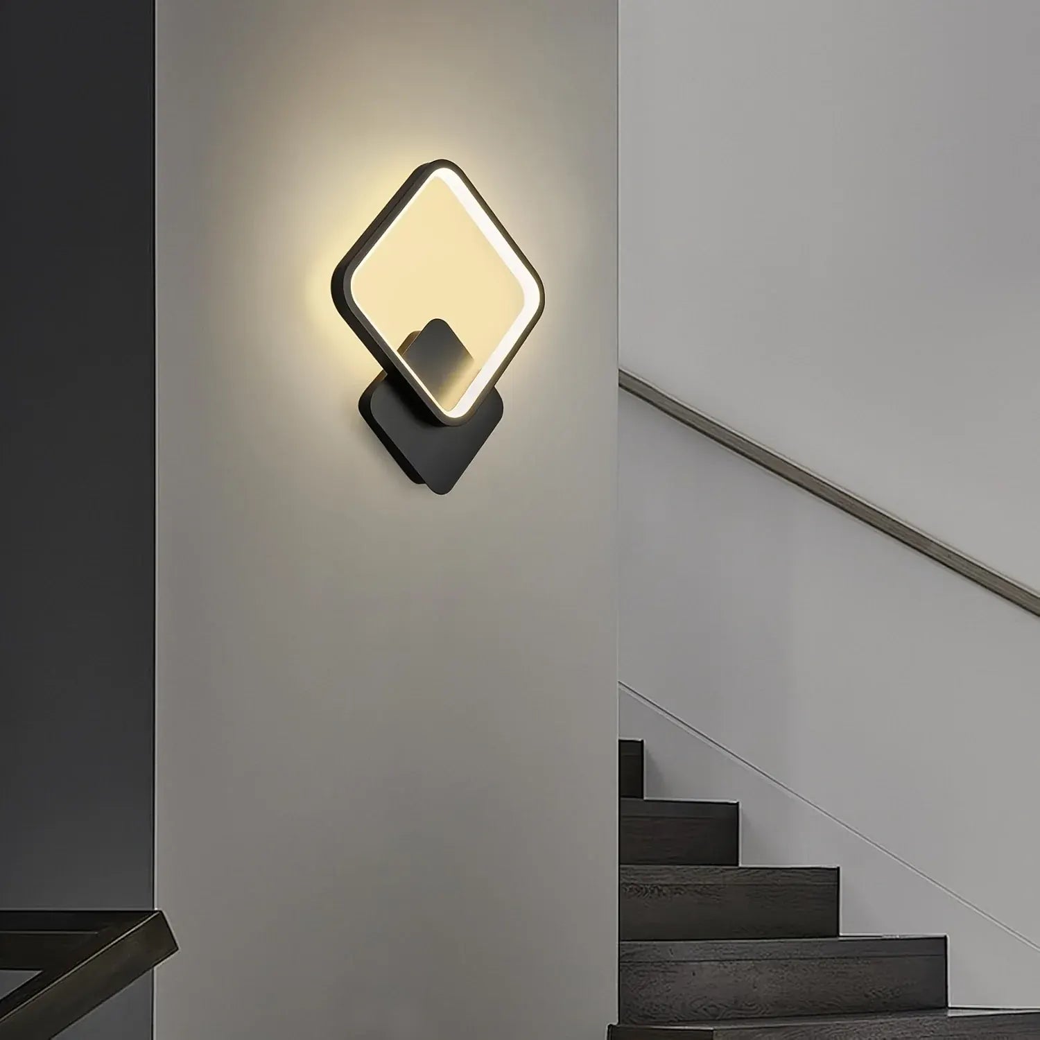 Contemporary Square LED Wall Sconce | Minimalist Geometric Light Fixture