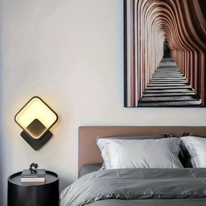 Contemporary Square LED Wall Sconce | Minimalist Geometric Light Fixture